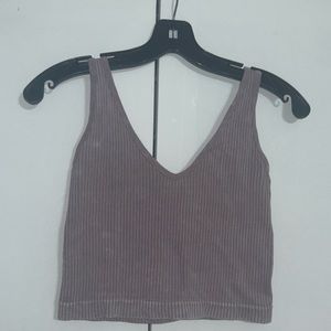 Aura brand size S/M. Purple tank top.